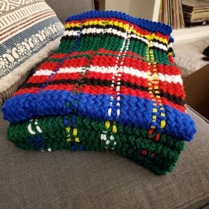 Tartan neck warmer